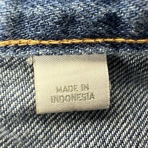 J. Crew Distressed High Rise Light Wash Cuffed Denim Shorts Blue Women's Size 29 - Picture 5 of 9